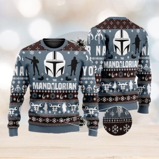 The Mandalorian 3D All Over Printed Ugly Christmas Sweater Christmas Gift For Family