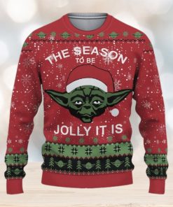 The Mandalorian Starwars The Season To Be Jolly It Is Ugly Christmas Sweater