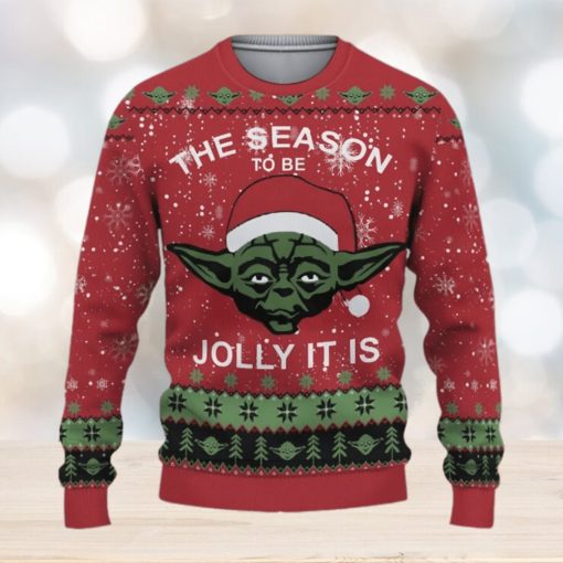 The Mandalorian Starwars The Season To Be Jolly It Is Ugly Christmas Sweater