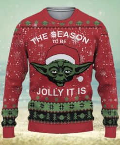 The Mandalorian Starwars The Season To Be Jolly It Is Ugly Christmas Sweater