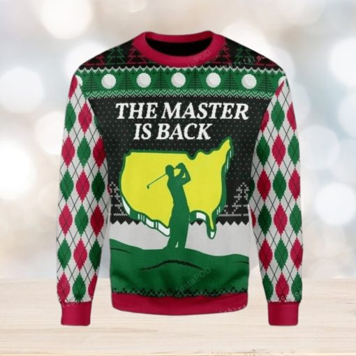 The Master Is Back Ugly Sweater