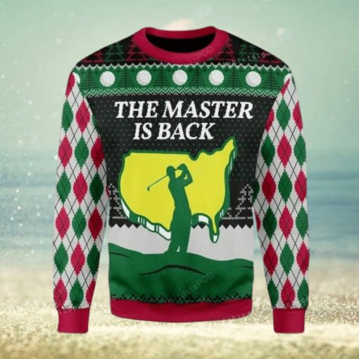 The Master Is Back Ugly Sweater