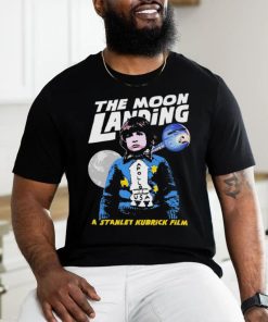 The Moon Landing a Stanley Kubrick film retro shirt