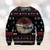 Let It Snow Alien Santa Ugly Christmas Sweater