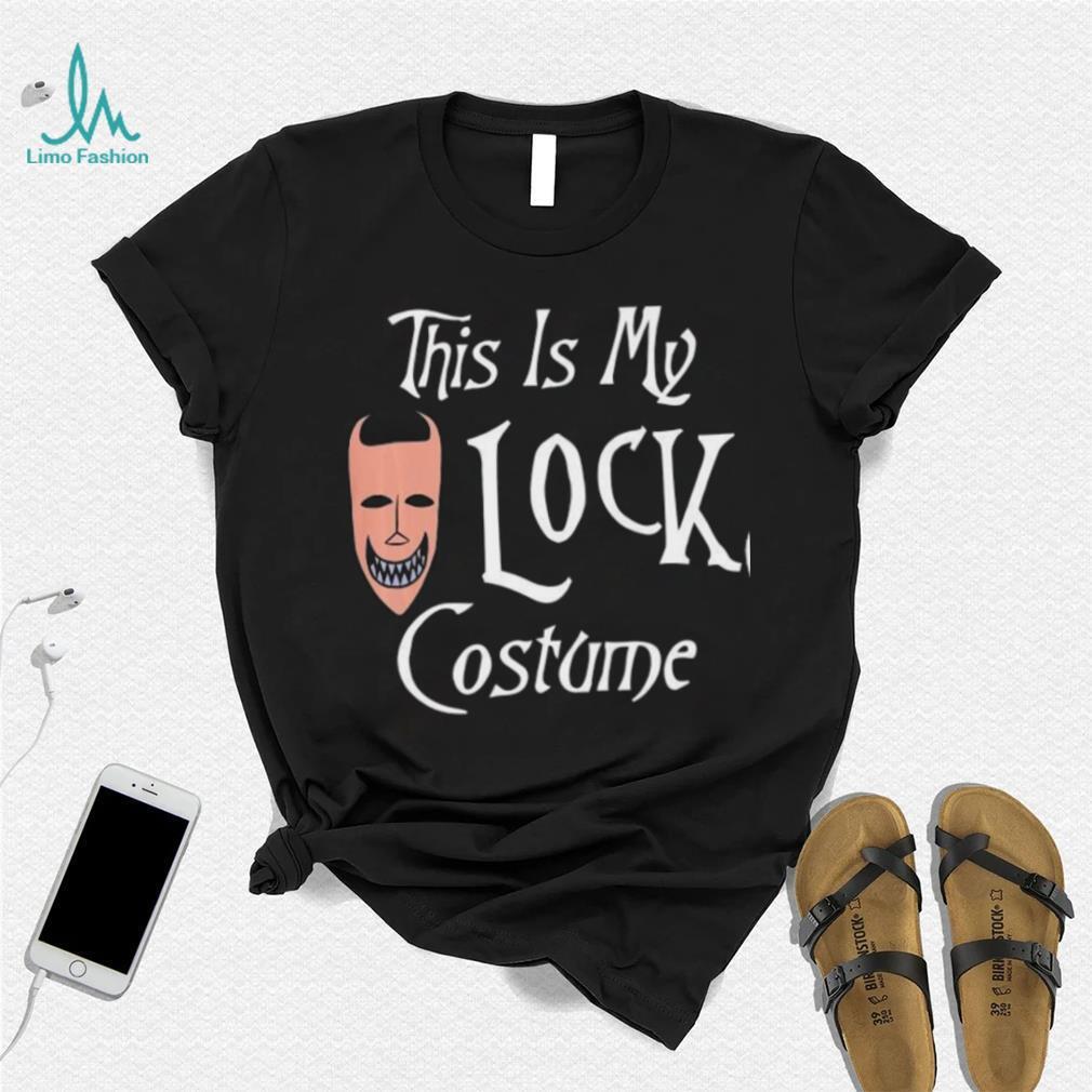 The Nightmare Before Christmas Halloween Lock Costume V Neck T Shirt The Nightmare Before Christmas Halloween Lock Costume V Neck T Shirt
