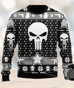 The Punisher Guns & Ammo Gift X mas Ugly Christmas Sweater Unisex 3D Sweater Christmas Gift