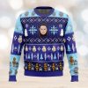 Las Vegas Raiders Christmas Pine Trees Pattern Knitted Ugly Christmas Sweater AOP Gift For Men And Women