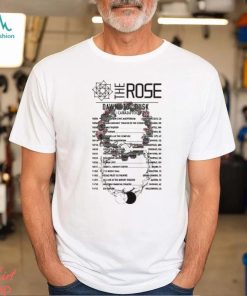 The Rose 2023 Merch, The Rose Band Shirt, The Rose Tour Dates 2023 Tee, The Rose 2023 Dawn To Dusk Us And Canada Tour T Shirt