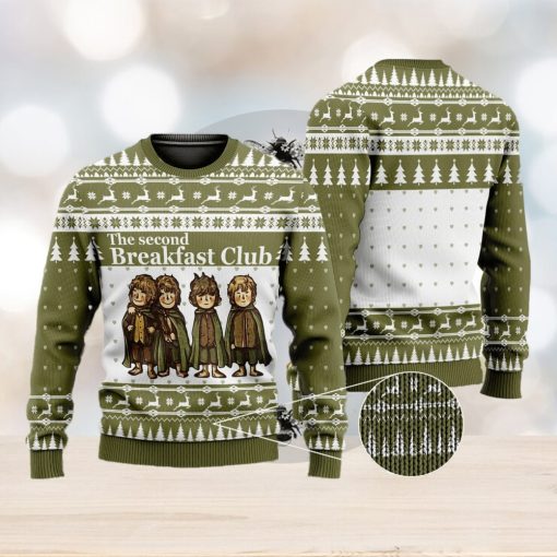 The Second Breakfast Club 3D All Over Printed Christmas Ugly Sweater Men And Women Gift