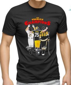 The Three Champions Roberto Clemente Kevin Greene and Mario Lemieux shirt