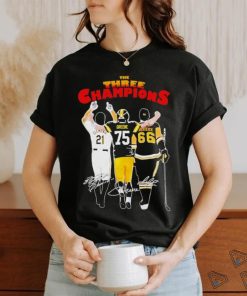 The Three Champions Roberto Clemente Kevin Greene and Mario Lemieux shirt