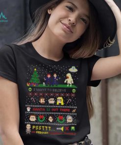 The X Files Christmas Santa Is Out There shirt