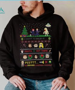 The X Files Christmas Santa Is Out There shirt