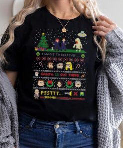 The X Files Christmas Santa Is Out There shirt