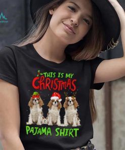 This Is My Christmas Pajama Cavalier King Charles Spaniel Shirt