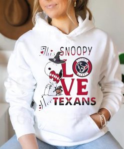 Houston Texans Snoopy Plays The Football Game shirt - Limotees