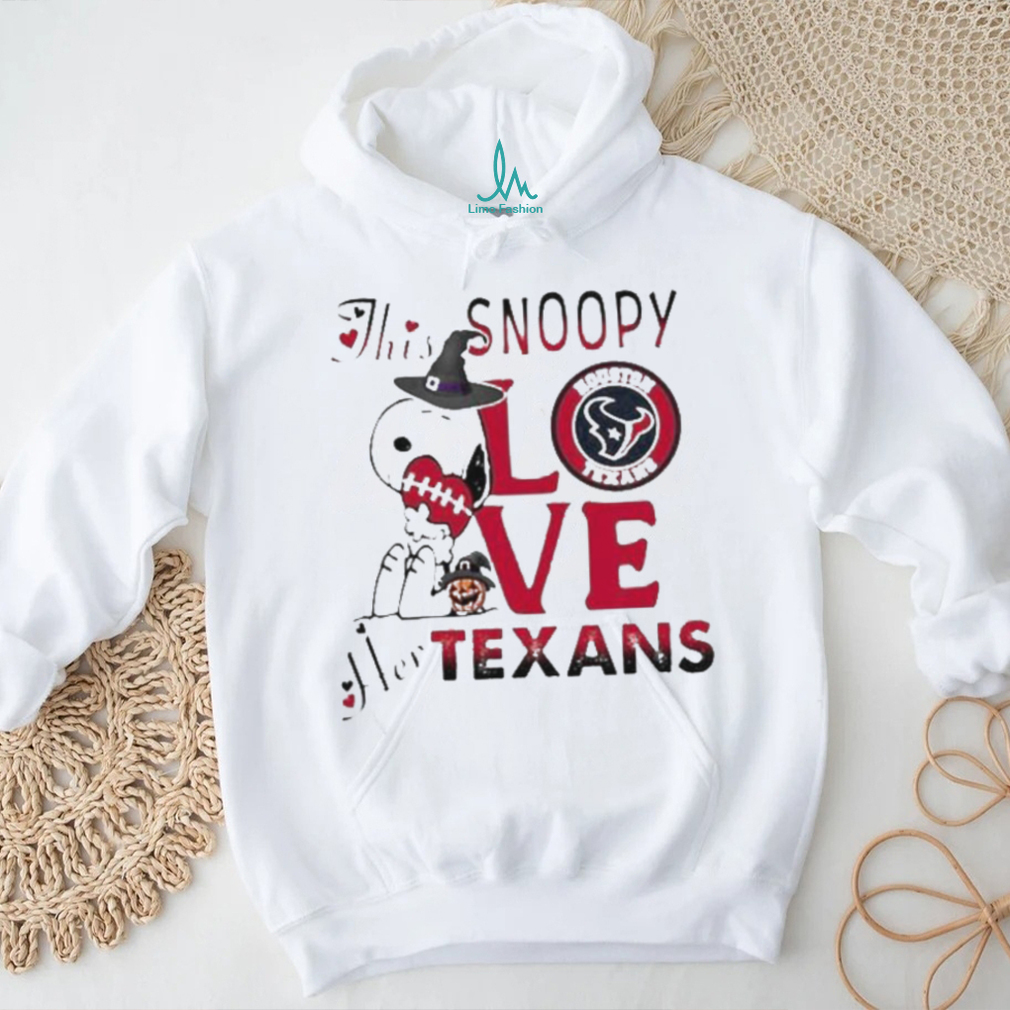 NFL Snoopy The Peanuts Houston Texans Christmas Shirt Gift Shirt