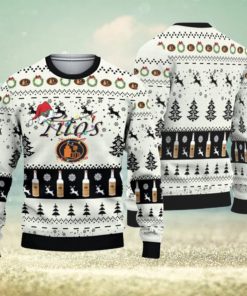 Minnesota Vikings Christmas Reindeers Pattern Knitted Ugly Christmas Sweater  AOP Gift For Men And Women - Limotees