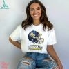 Toddler White Marquette Golden Eagles Team Logo Dripping Helmet T Shirt