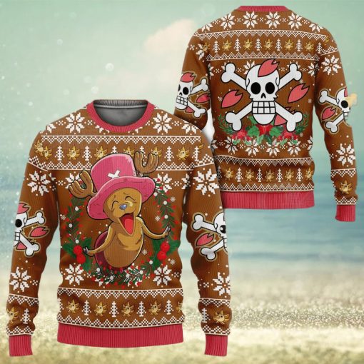 Tony Tony Chopper One Piece Christmas Ugly Sweater