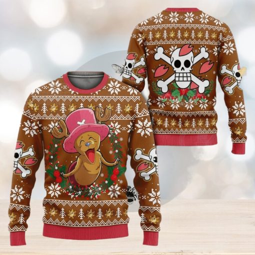 Tony Tony Chopper One Piece Christmas Ugly Sweater