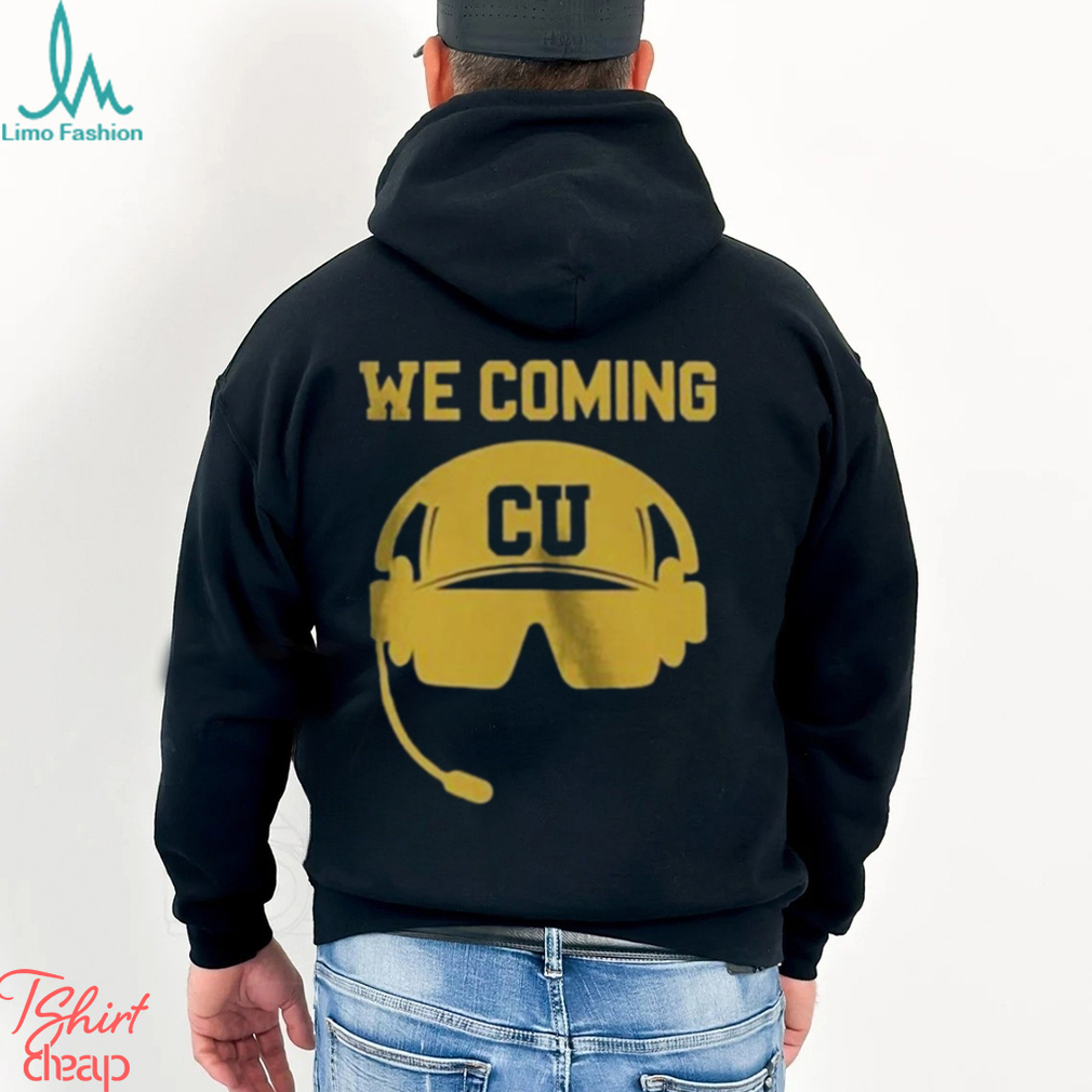 Official Colorado Buffaloes We Comin Deion Sanders Vintage T-Shirt, hoodie,  sweater, long sleeve and tank top