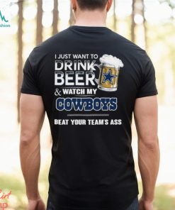 Dallas Cowboys Shirt T-Shirt Super Bowl This Team Makes Me Drink Small - 4X  |