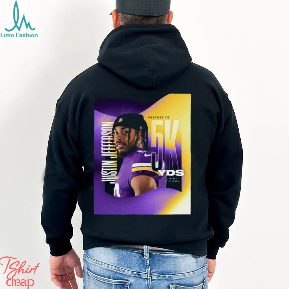 Justin Jefferson faster than a jet Minnesota Vikings vintage shirt, hoodie,  sweater, long sleeve and tank top