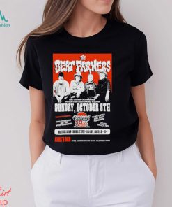 Top the Beat Farmers October 8, 2023 Long Beach, CA shirt