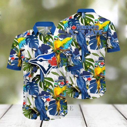 Toronto Blue Jays MLB Flower Hawaiian Shirt Great Gift For Fans