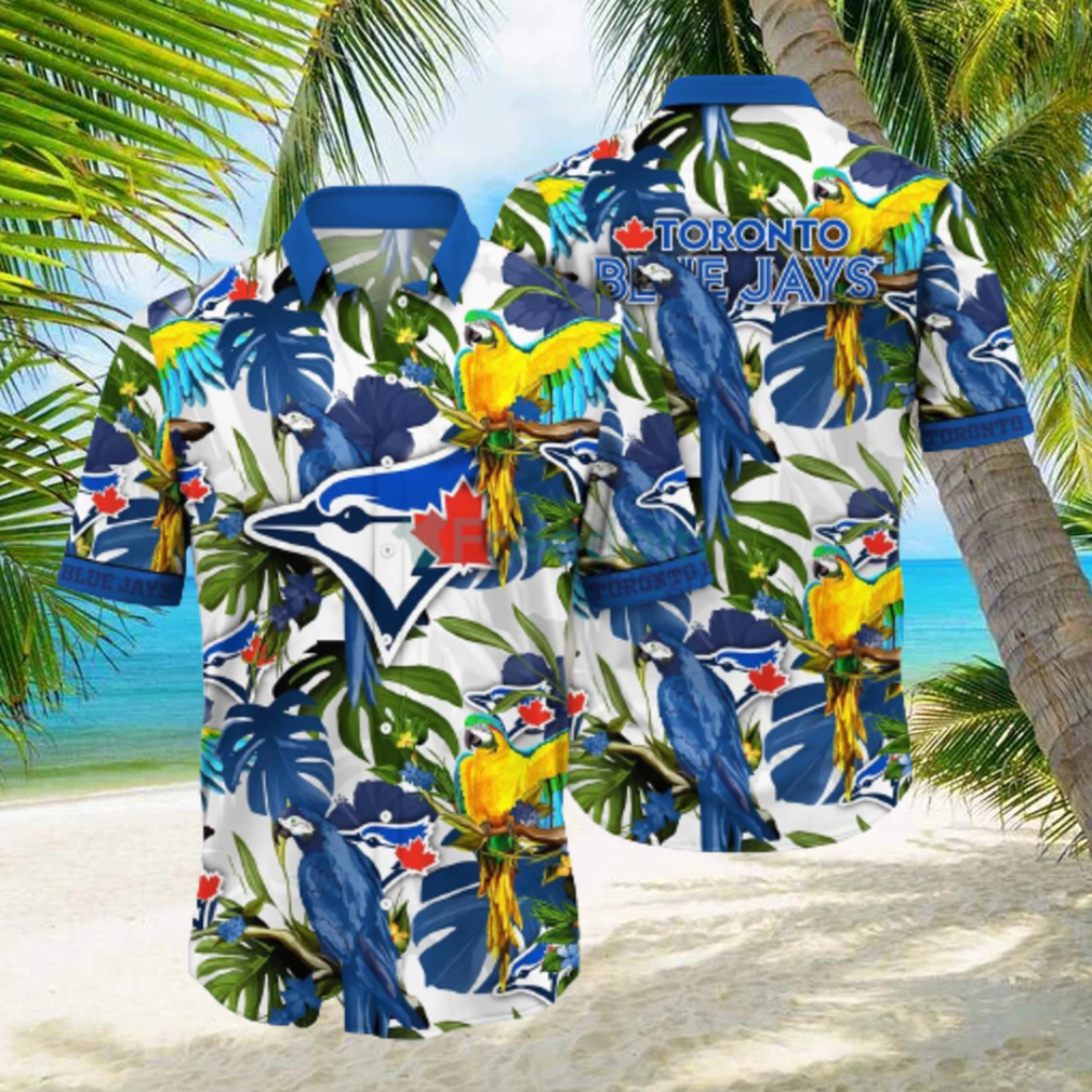 Toronto Blue Jays MLB Flower Hawaiian Shirt Great Gift For Fans - Limotees