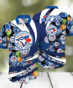 Toronto Blue Jays Mlb Mens Flamingo Button Up Shirt