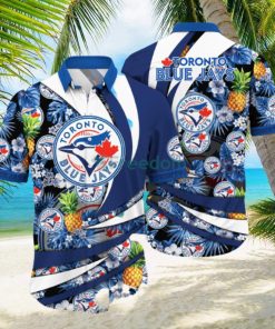 Toronto Blue Jays MLB Flower Hawaiian Shirt Style Gift For Men