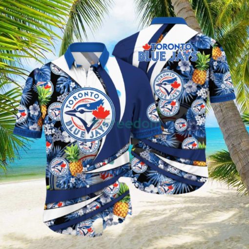 Toronto Blue Jays MLB Flower Hawaiian Shirt Style Gift For Men Women Fans