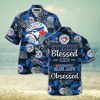 Cincinnati Reds MLB Summer Hawaiian Shirt And Shorts, Stress Blessed Obsessed For Fans