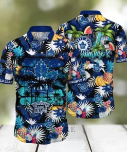 Toronto Maple Leafs NHL Flower Hawaiian Shirt For Men Women Great Gift For Fans