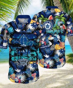 Toronto Maple Leafs NHL Flower Hawaiian Shirt For Men Women Great Gift For Fans