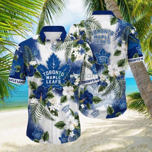 Toronto Maple Leafs NHL Flower Hawaiian Shirt For Men Women Style Gift For Fans