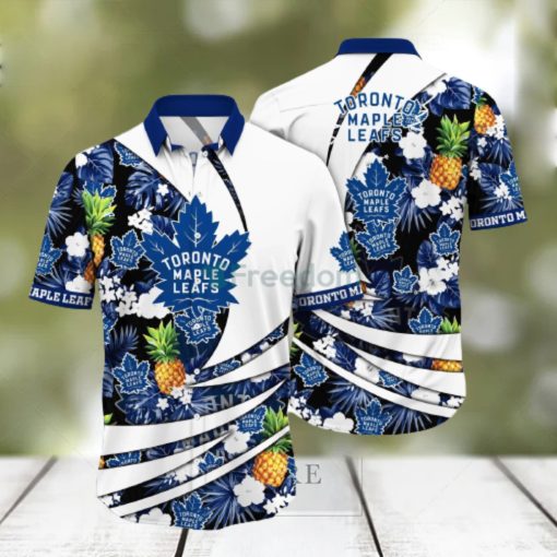 Toronto Maple Leafs NHL Flower Hawaiian Shirt Style Gift For Men Women Fans