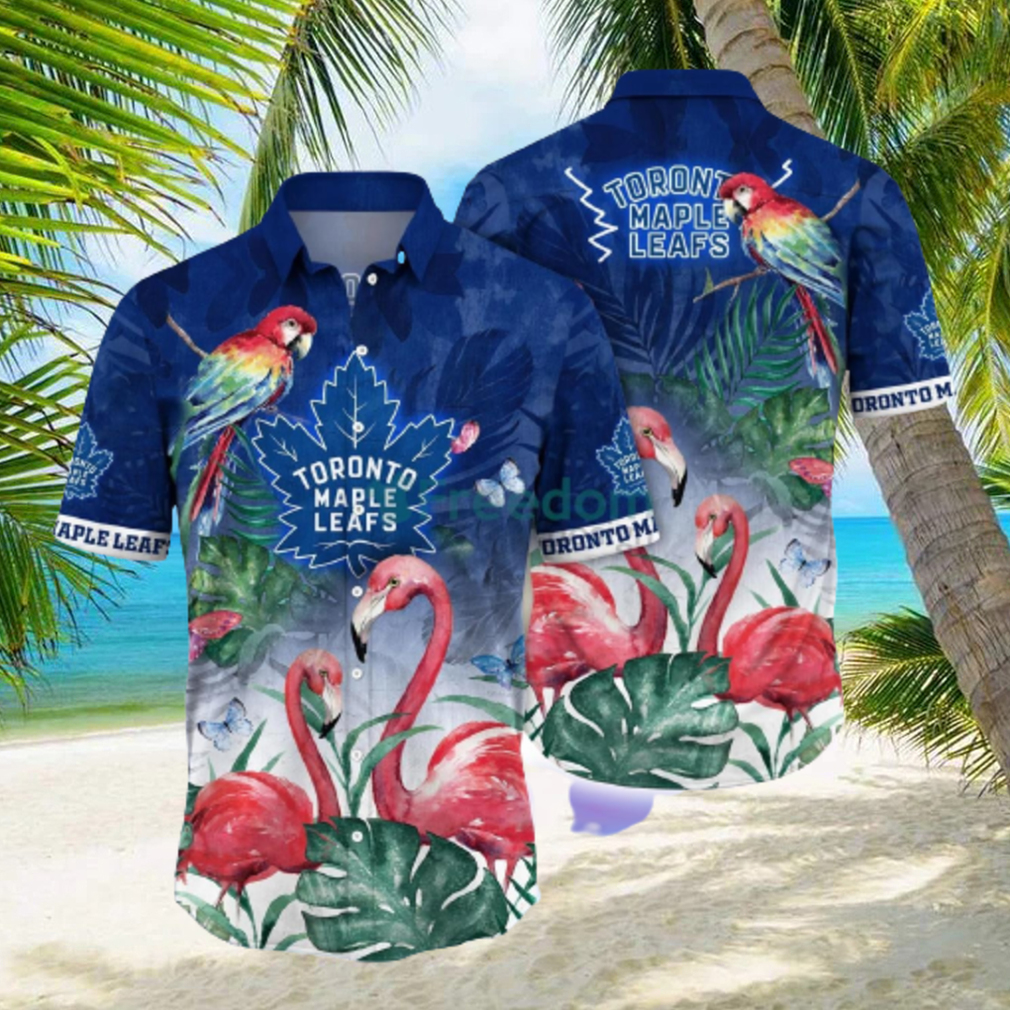 Toronto Maple Leafs NHL Flower Hawaiian Shirt For Men Women Best