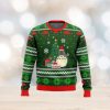 Las Vegas Raiders Mick Mouse Christmas Pattern Knitted Ugly Christmas Sweater AOP Gift For Men And Women