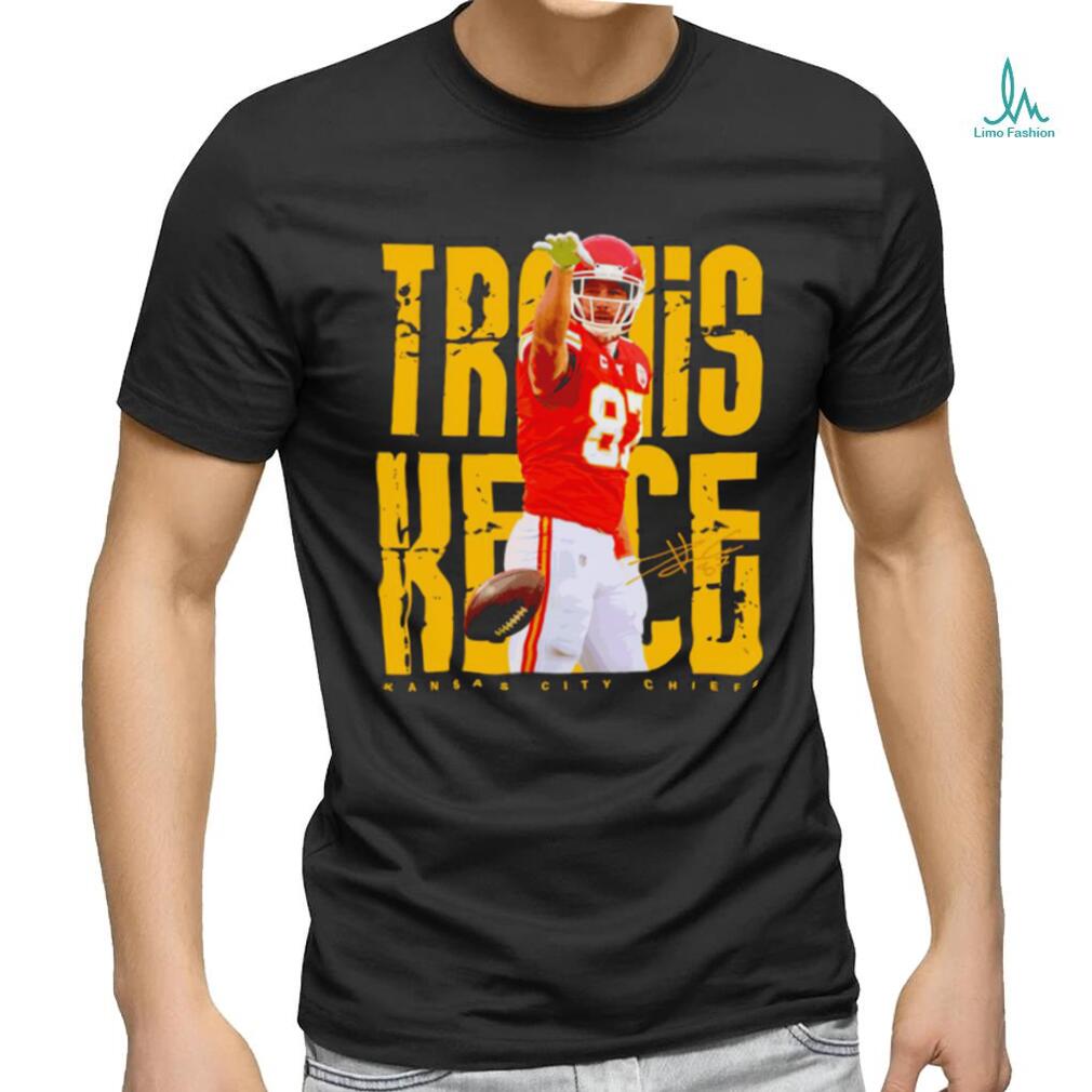 Travis Kelce Kansas City Chiefs signature 2023 shirt - Limotees