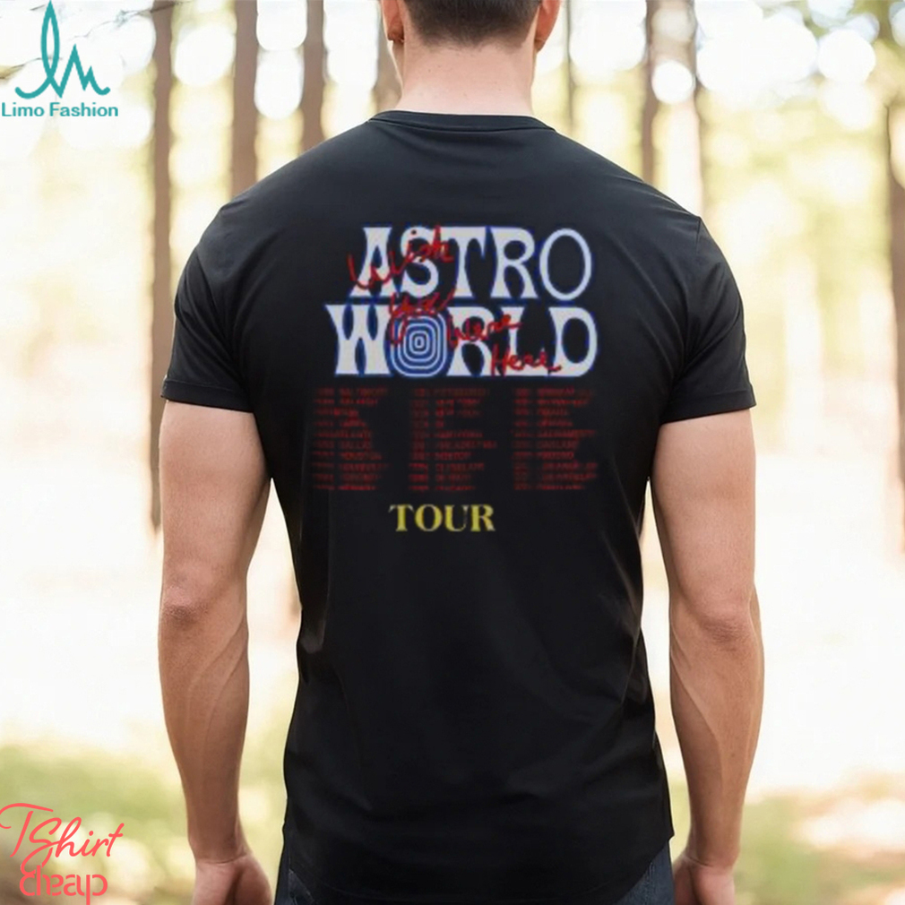 Travis Scott Astroworld ALbum Merch,Travis Scott Utopia 2023 Shirt, Travis  Scott The Astroworld Tour 2023 Shirt - Limotees