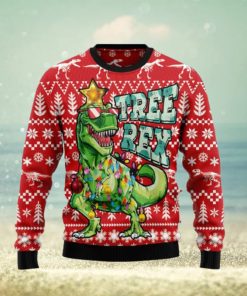 Tree Rex Rex Dinosaur Jurassic ParkUgly Christmas Sweater Unique Gift