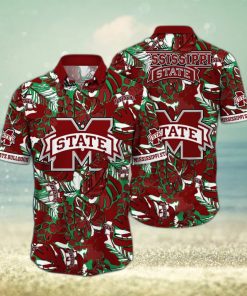 Trending Aloha NCAA Mississippi State Bulldogs Hawaiian Shirt Beach Gift For Friend