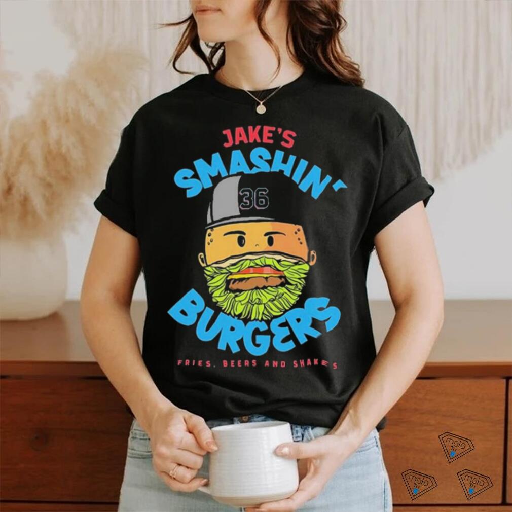 Jake Burger: Smash Burger, Adult T-Shirt / Large - MLB - Sports Fan Gear | breakingt