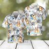 Cool Bluey Hawaiian Shirt Beach Lovers Gift