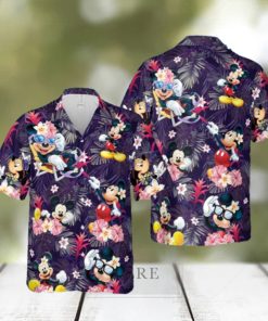 Tropical Aloha Mickey Mouse Hawaiian Shirt Mickey Mouse Disney Summer Items