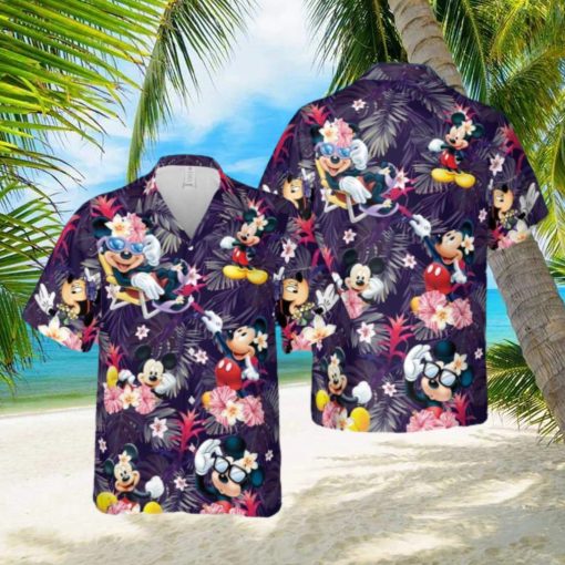 Tropical Aloha Mickey Mouse Hawaiian Shirt Mickey Mouse Disney Summer Items