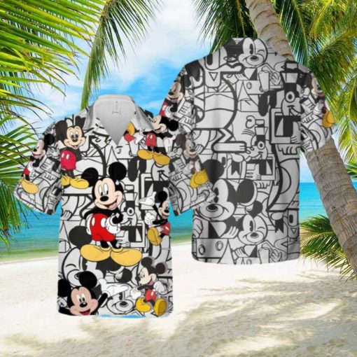 Tropical Aloha Mickey Mouse Hawaiian Shirt Summer Gift For Friend